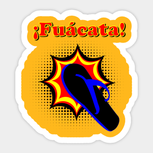 Chancla Fuacata/ Chancelta Fuacata Sticker